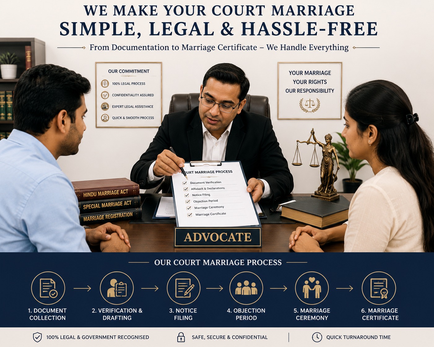 Marriage process documents