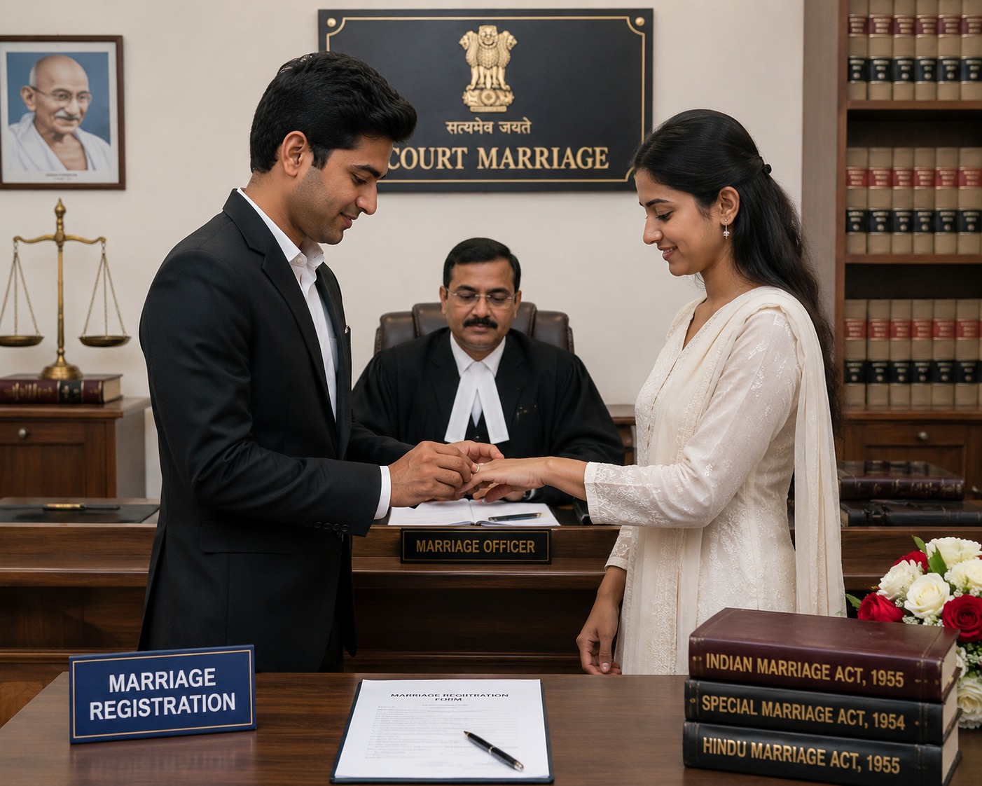 Marriage registration assistance